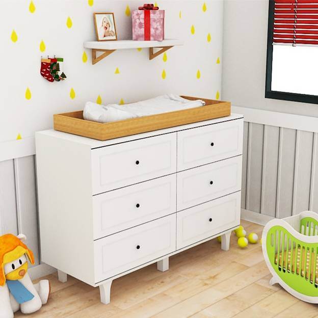 Aesthetics and design in baby changing facilities