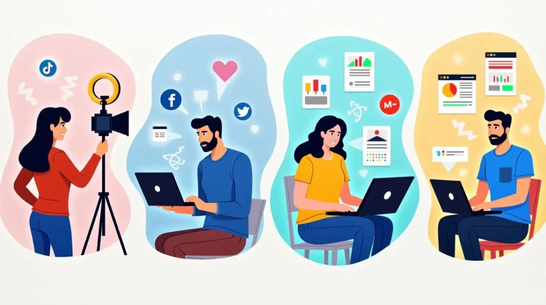 Social media jobs